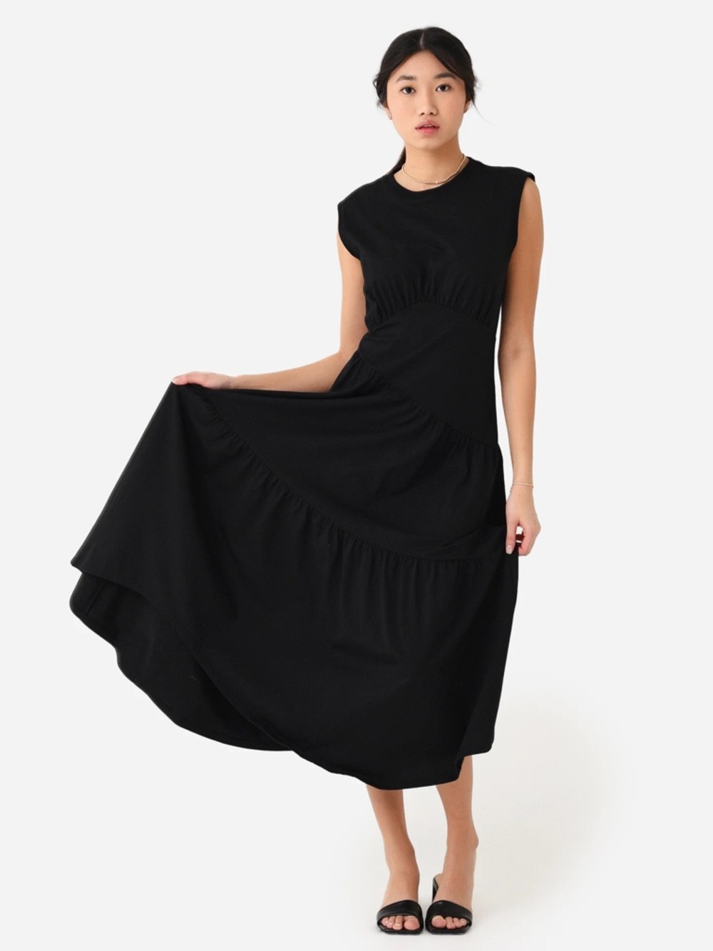 Frame Women's Gathered Seam Dress
size XL